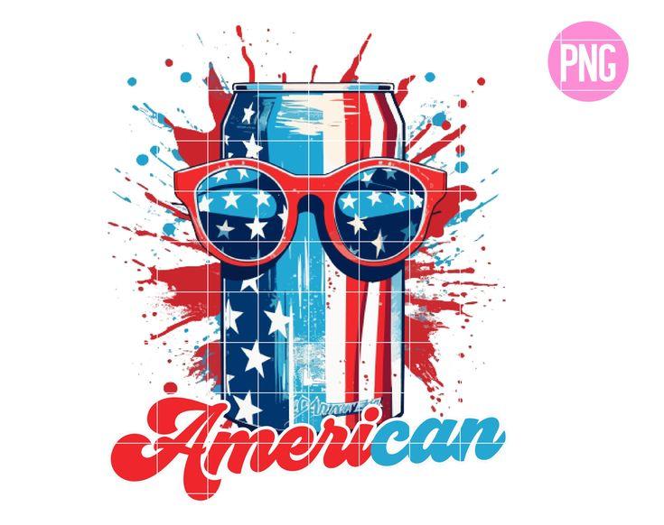 4th of July Beer American Flag Shirt