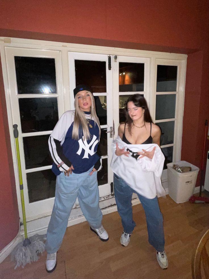 90s Hip Hop Halloween Costume Male Baggy Jeans Outfit