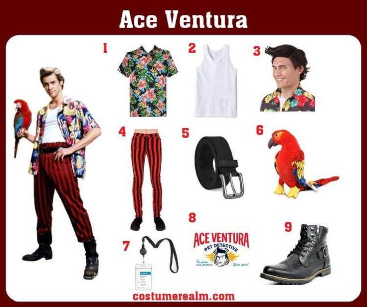 Ace Ventura Halloween Party Group