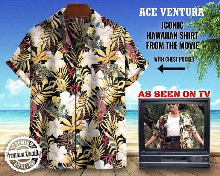 Ace Ventura Hawaiian Shirt Detail