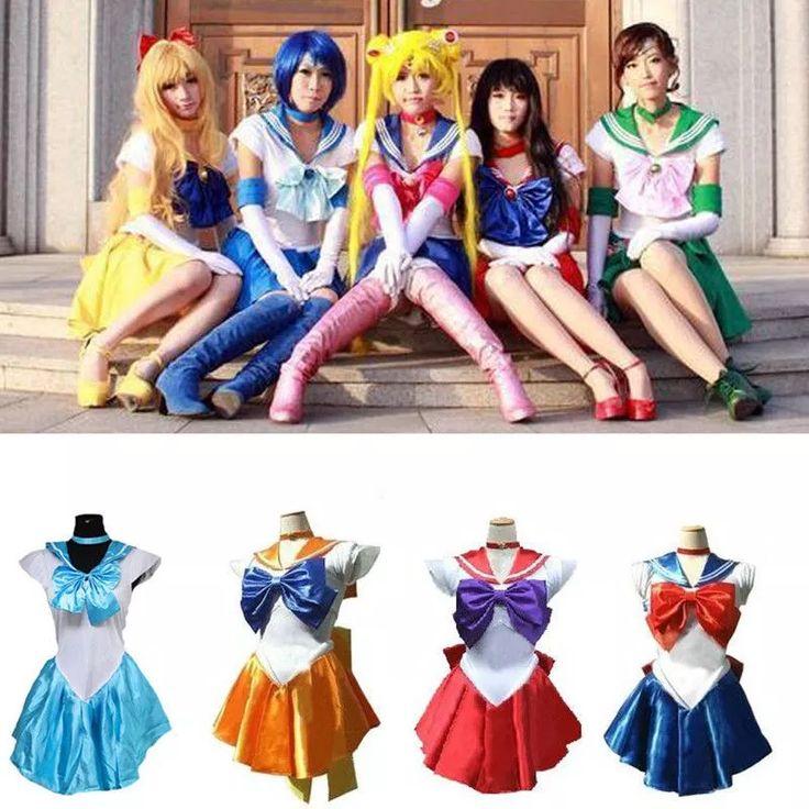 Adult Anime Halloween Costume Sailor Moon