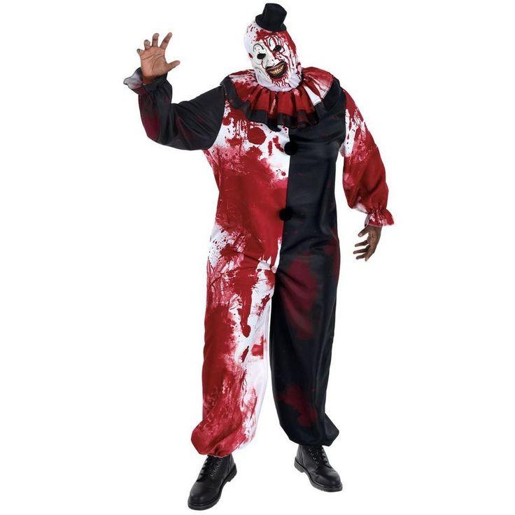 adult art the clown halloween costume