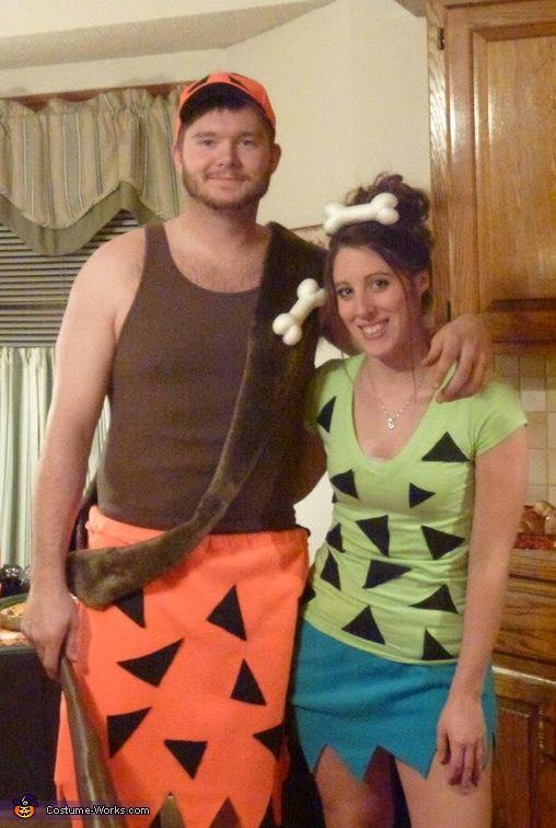 Adult Bam Bam Halloween Costume with Sandals