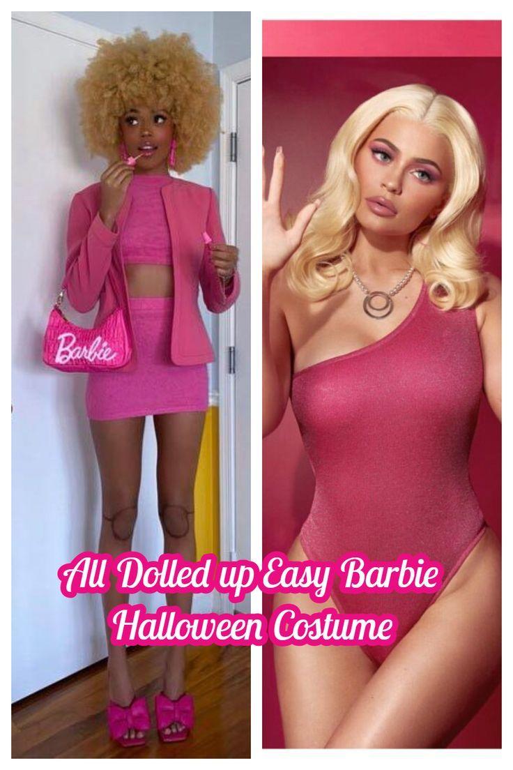 Adult Barbie in Pink Dress