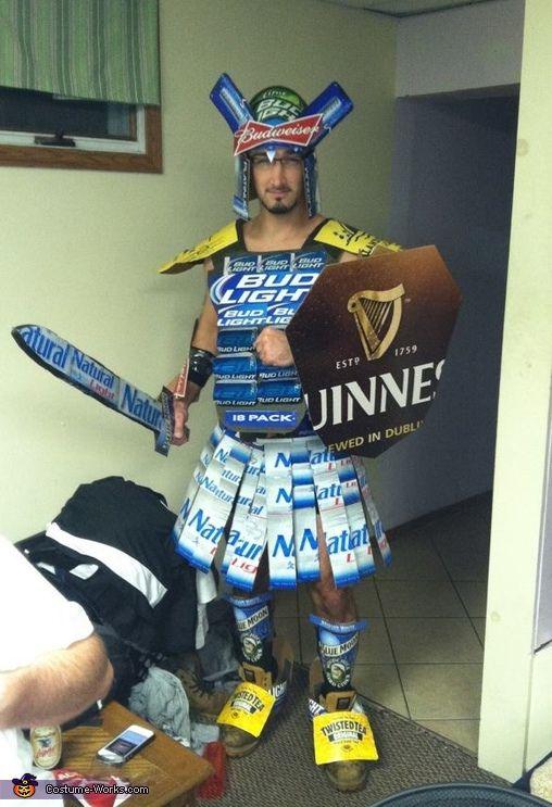 Adult Beer Bottle Costume Idea