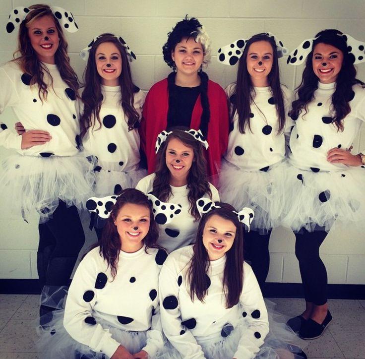Adult Dalmatian Halloween Group Costume