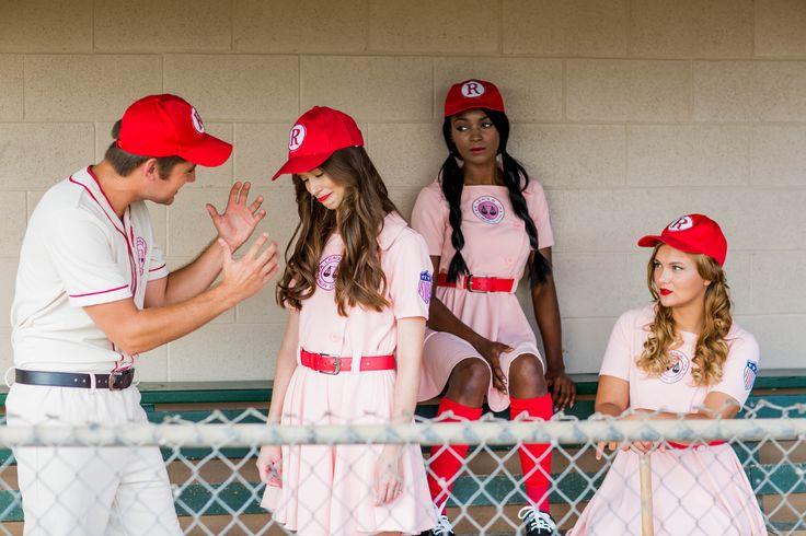 Adult A League of Their Own Group Costume