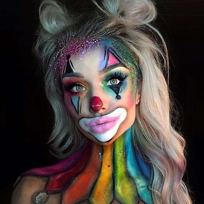 Adult and teen halloween costume makeup inspiration