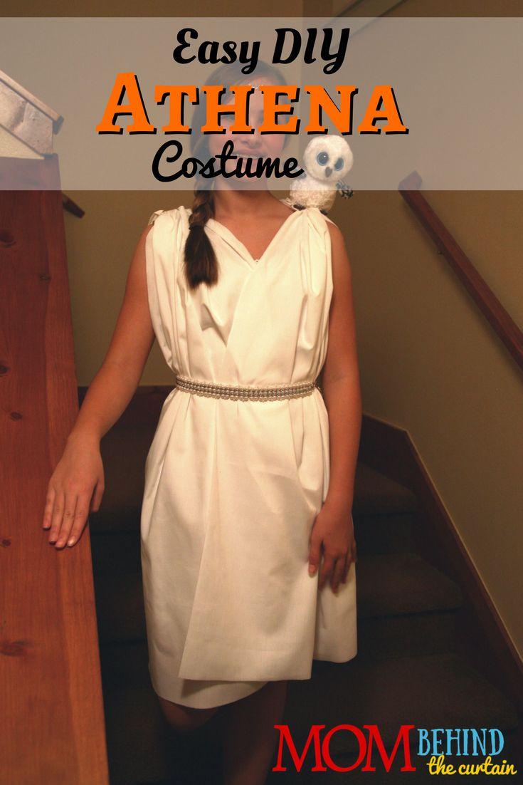 DIY Adult Athena Costume