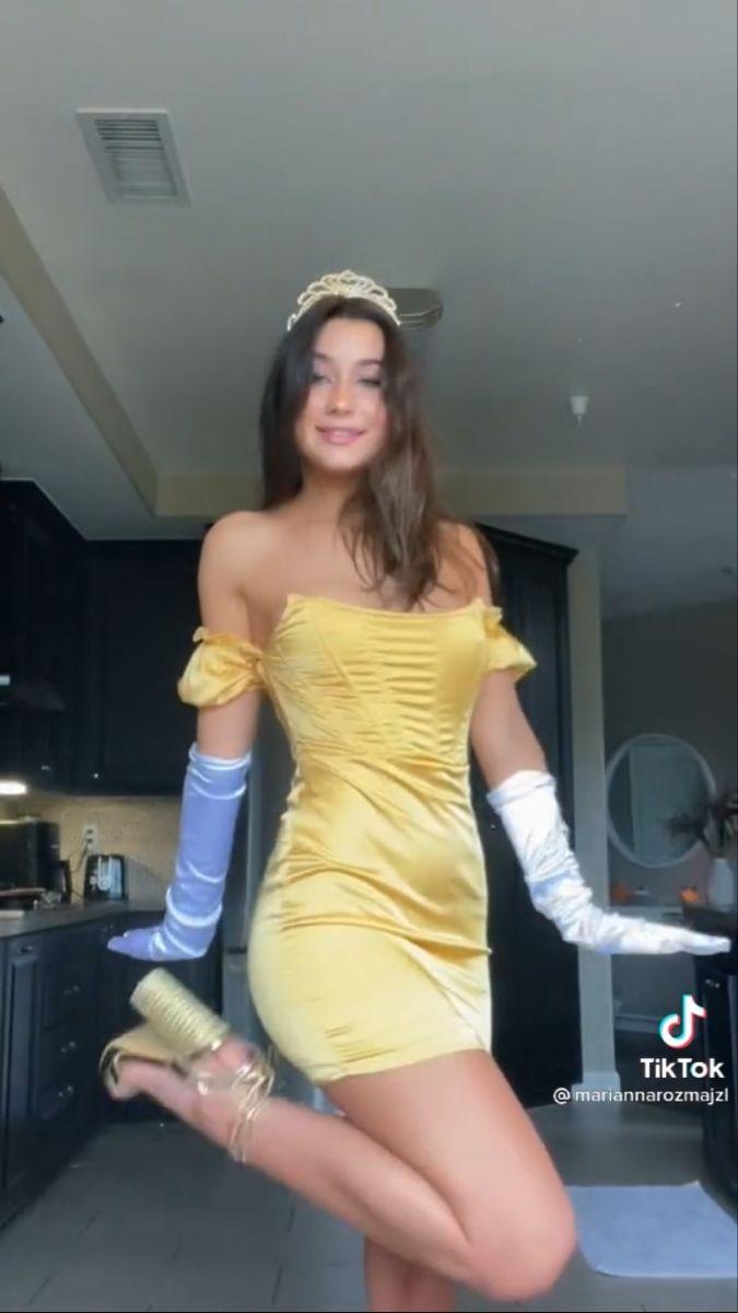 Belle Yellow Dress Halloween Costume