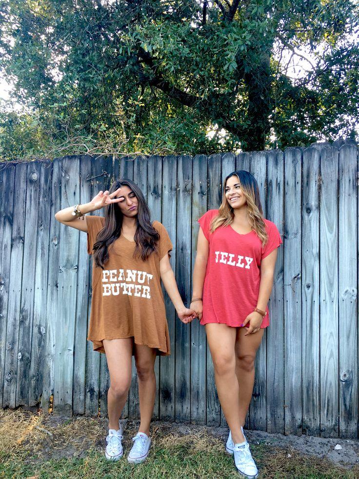 Peanut Butter and Jelly Best Friend Halloween Shirts