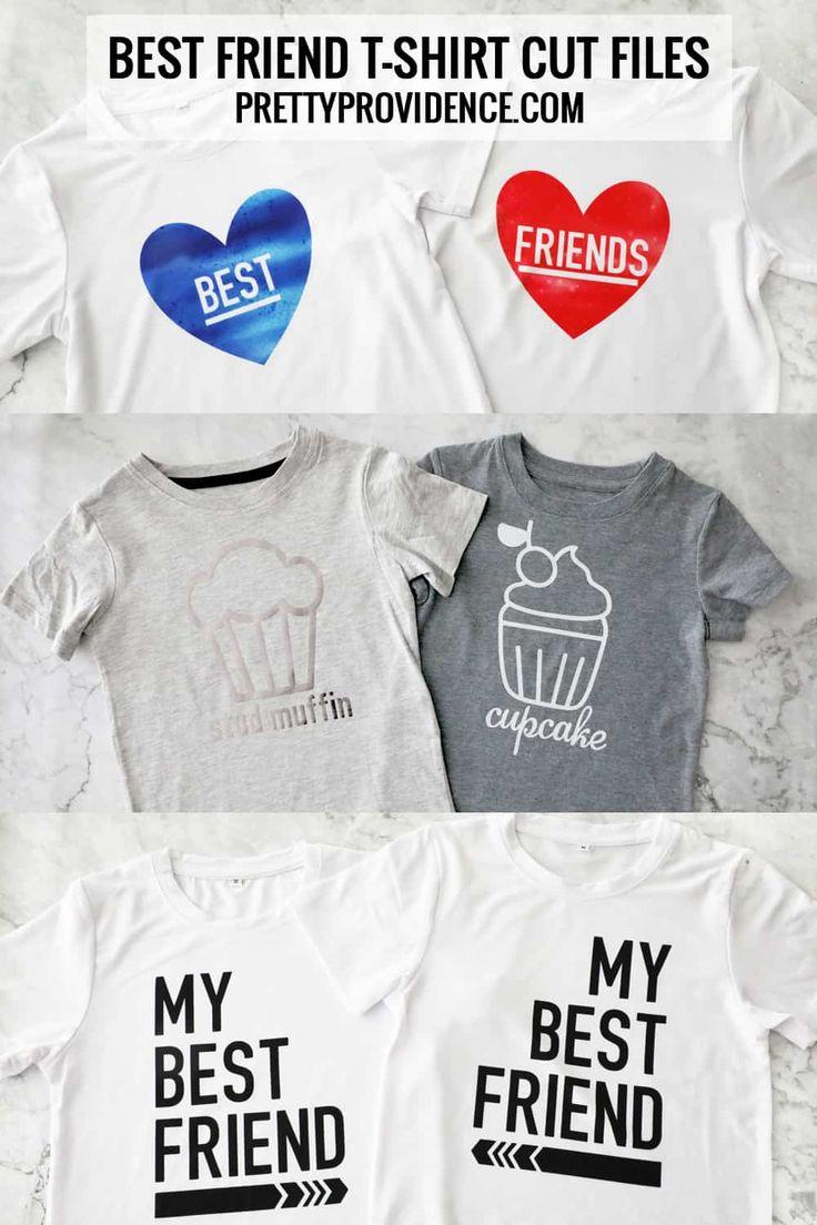 Best Friend Heart Graphic Tees