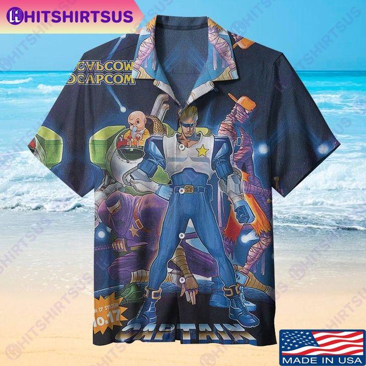 Big and Tall Santa Hawaiian Shirt