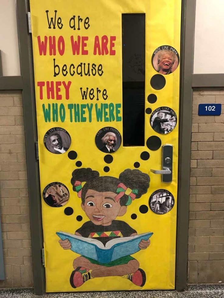 Black History Month Teacher Shirt in a Classroom Setting