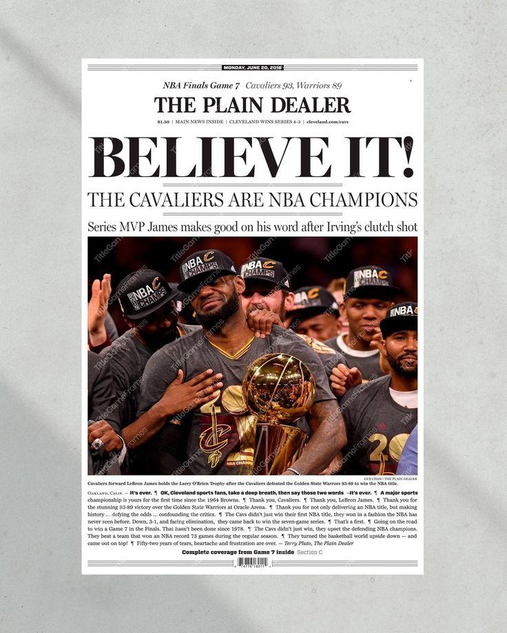 Cavaliers East Champions Celebration