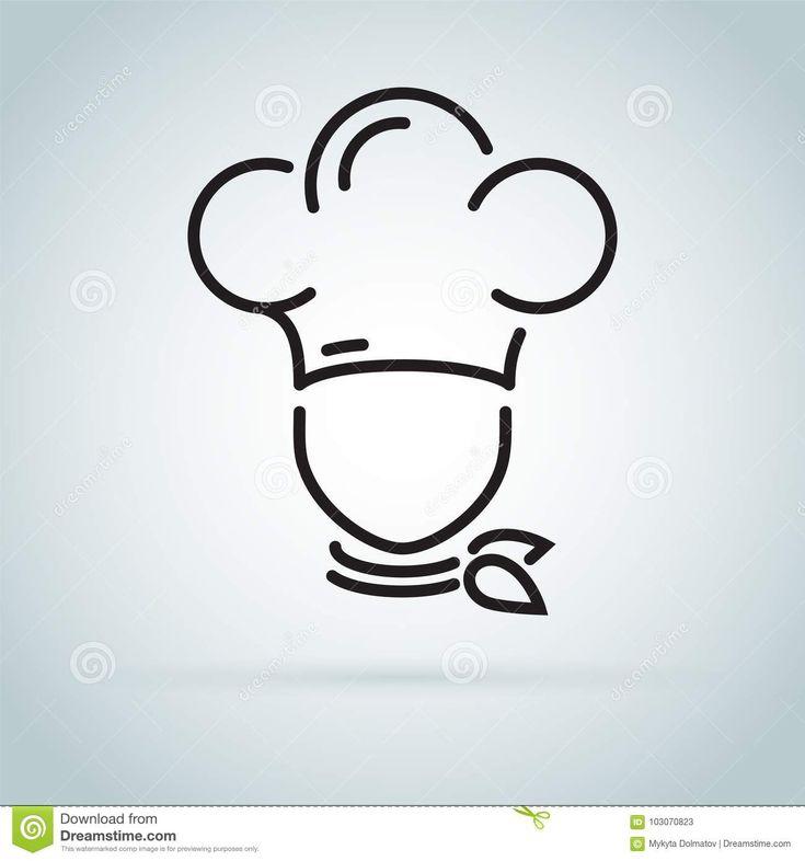 Chef Black Uniform in Professional Kitchen