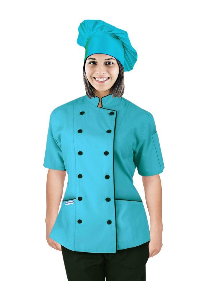Chef Black Uniform Sustainable Fabric