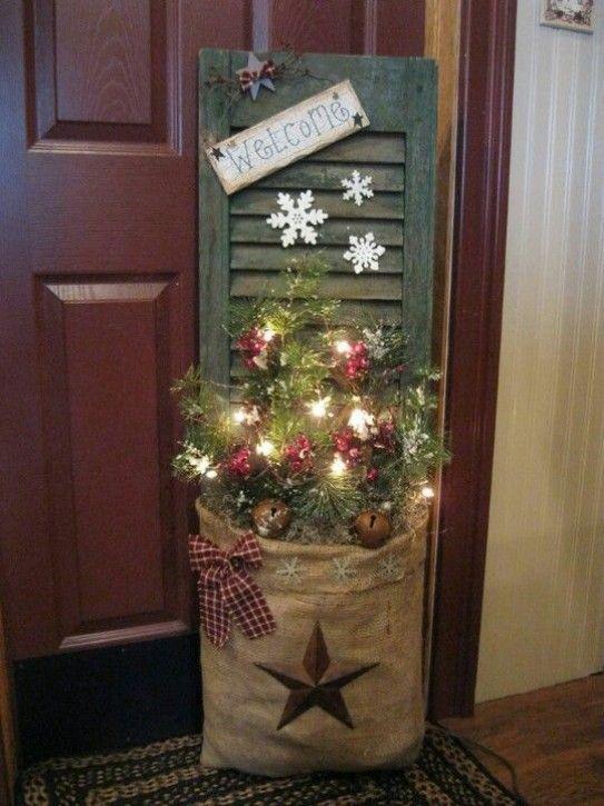 Rustic Charm Christmas Tree