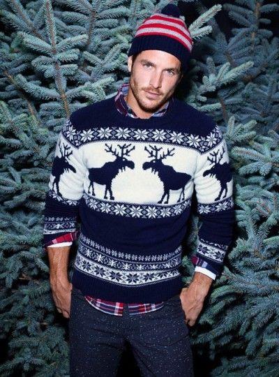 Mens Fair Isle christmas sweater