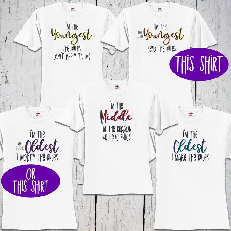 Custom Brother and Sister T-Shirts Design