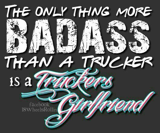 Custom Truck Driver Girlfriend Photo Shirt