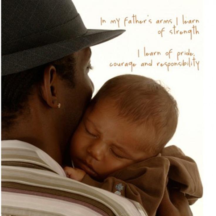 Dad Holding Child Pride