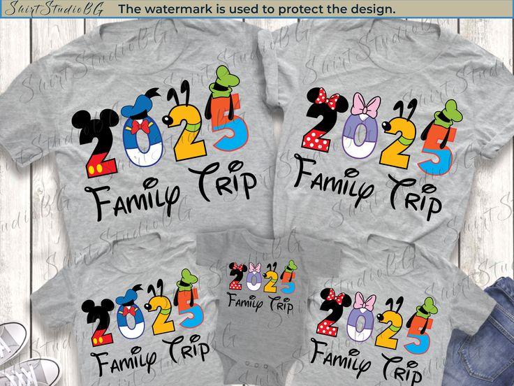 Disney Family Shirts Mickey Mouse 2025