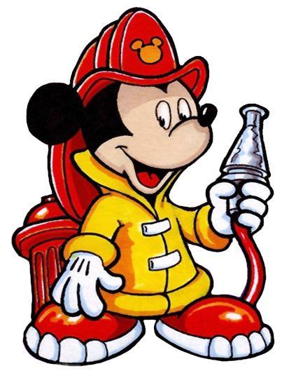Disney Mickey Mouse Firefighter T-Shirt