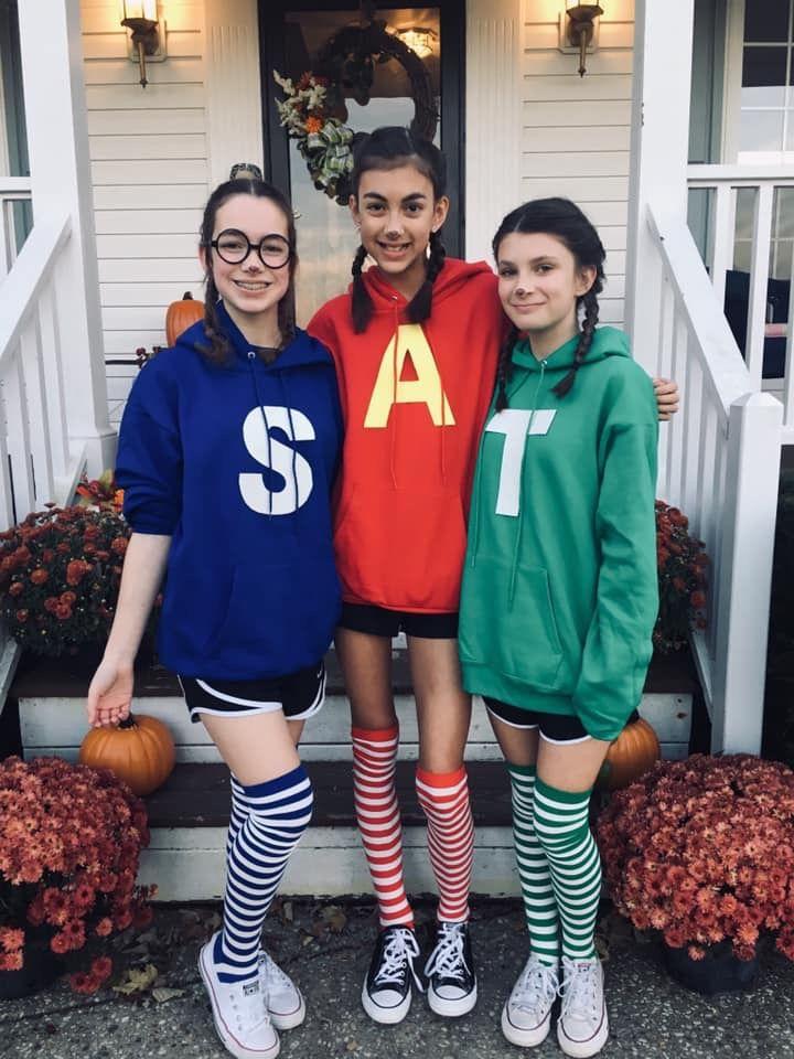 DIY Alvin Simon Theodore Costume