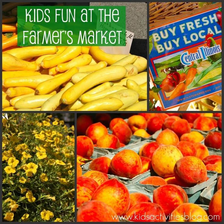Family Buying Local Food at Farmers Market