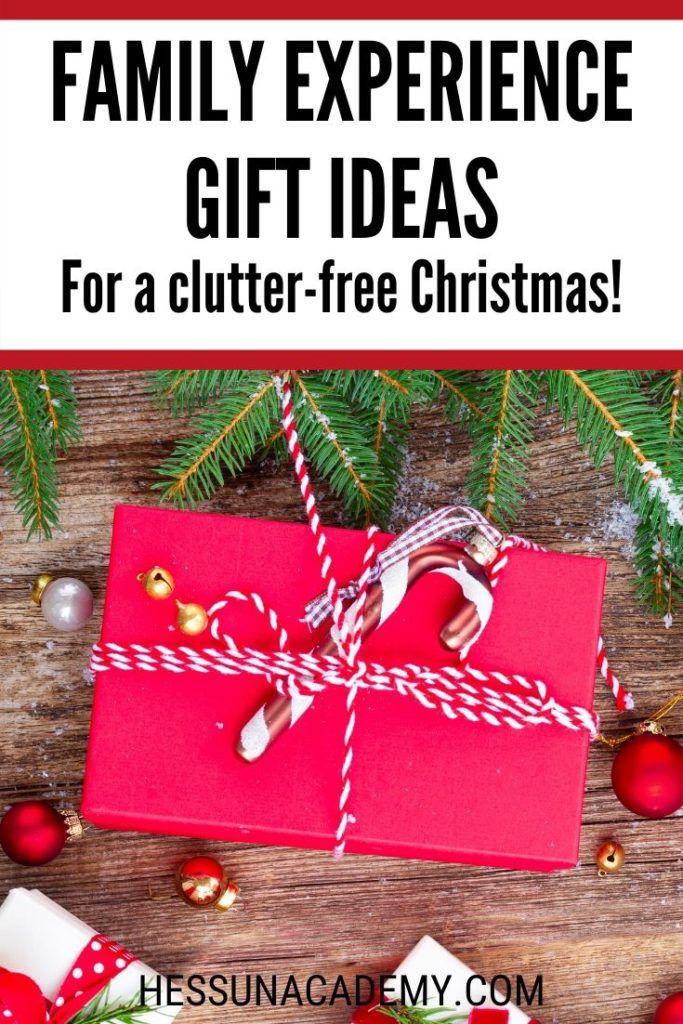 Family Experience Gift Ideas for Christmas