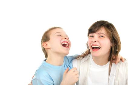 family-laughing-together