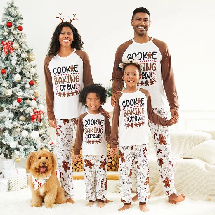 Family Matching Christmas Pajamas Long Sleeve