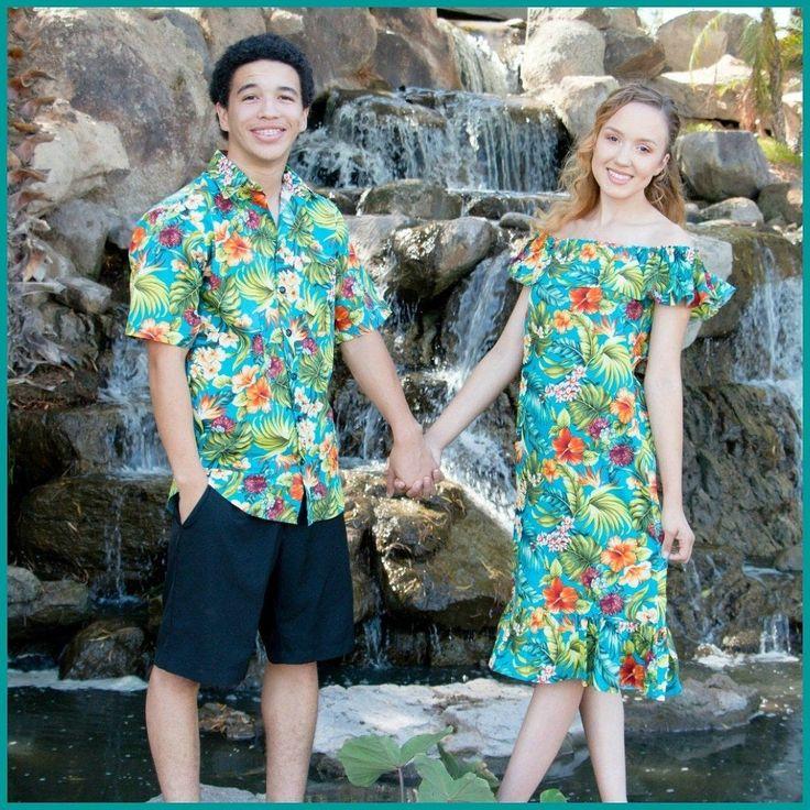 Family Matching Fourth July Aloha