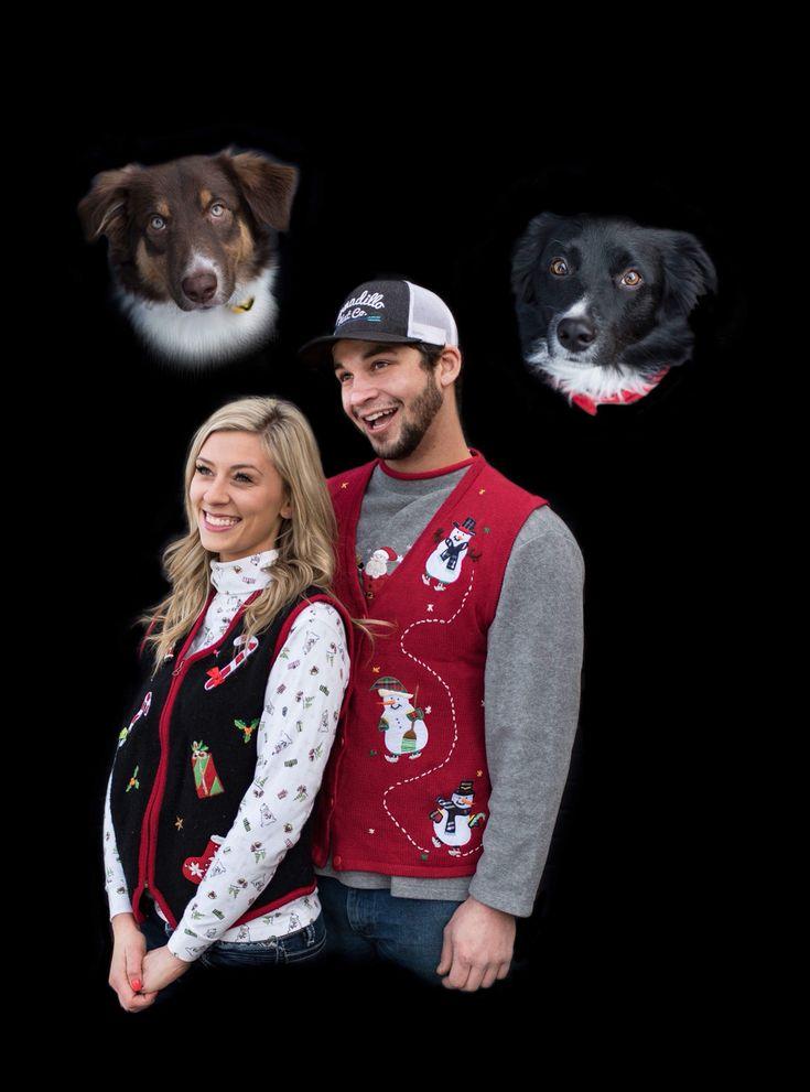family wearing matching christmas sweatshirts kohls