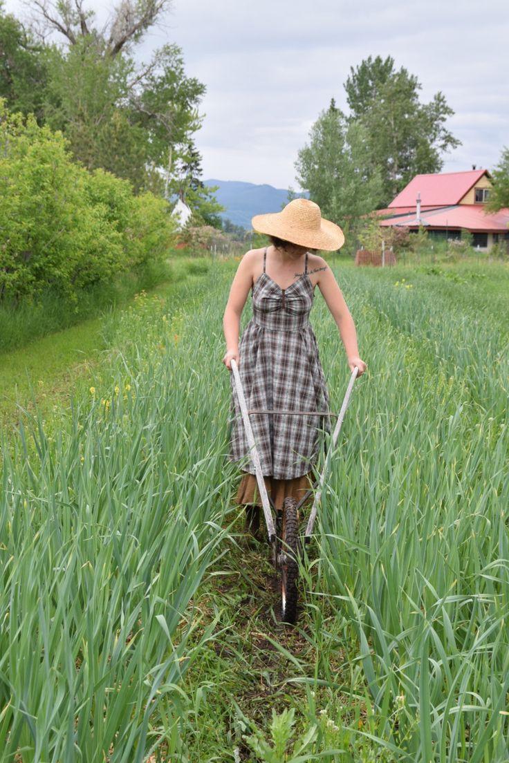 farmer wearing long sleeve upf shirt