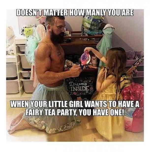 Father and daughter discussing dating