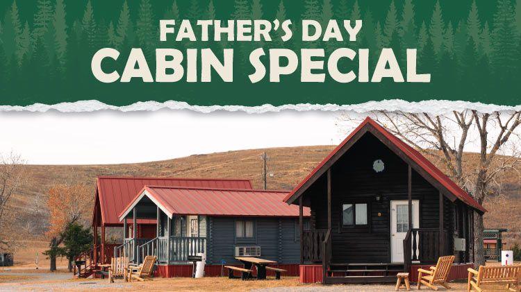fathers day weekend getaway cabin