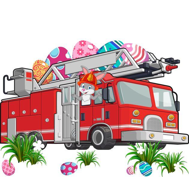 Firefighter Santa Sleigh Shirt