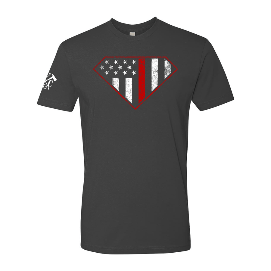 Firefighter Thin Red Line Flag T-Shirt
