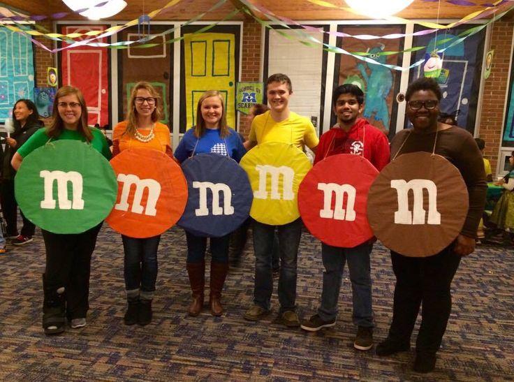 Four M&Ms Halloween Costumes Adults