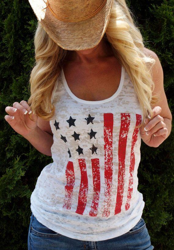 Patriotic 4th of July Tank Top