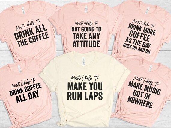 Funny Teacher Shirt with Coffee Related Saying