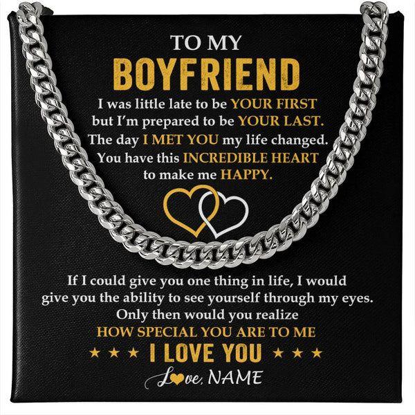 Personalized Necklace for Girlfriend Valentine Gift