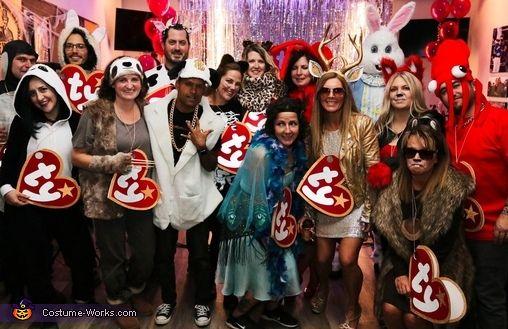 Group of Adults in Baby Costumes