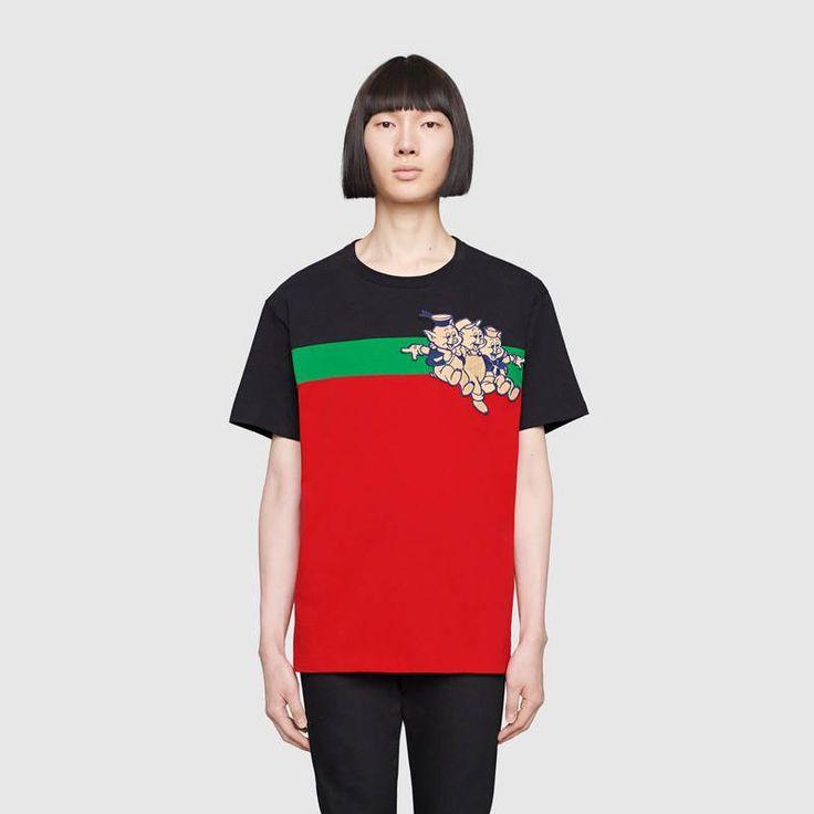 Gucci Three Little Pigs T-Shirt Design