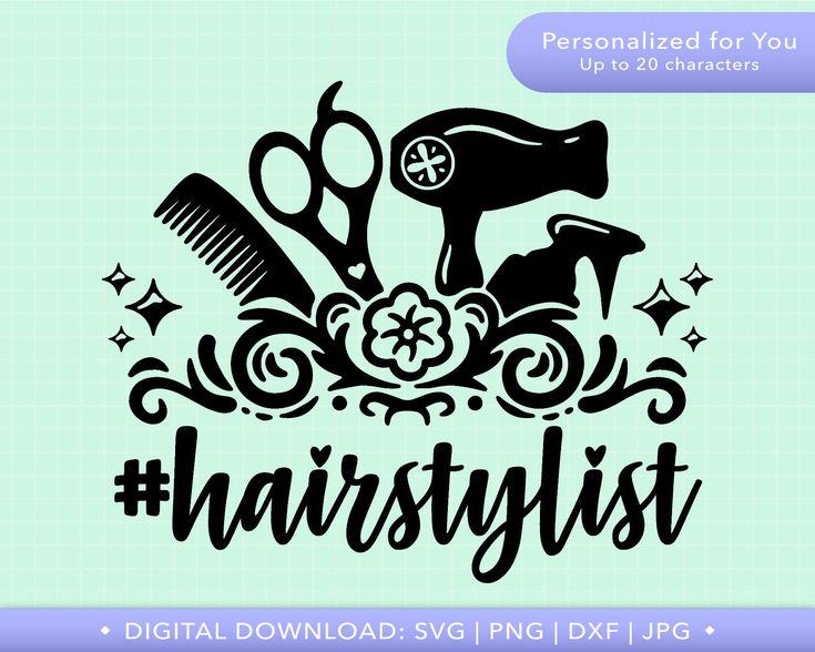 Hairstylist Tools Floral Graphic Tee