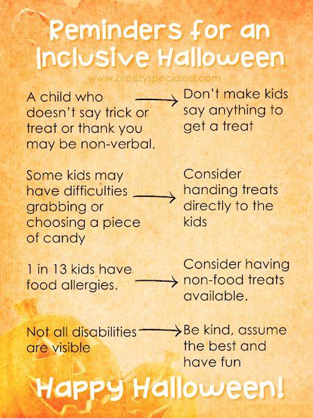 Halloween Inclusive Trick or Treat