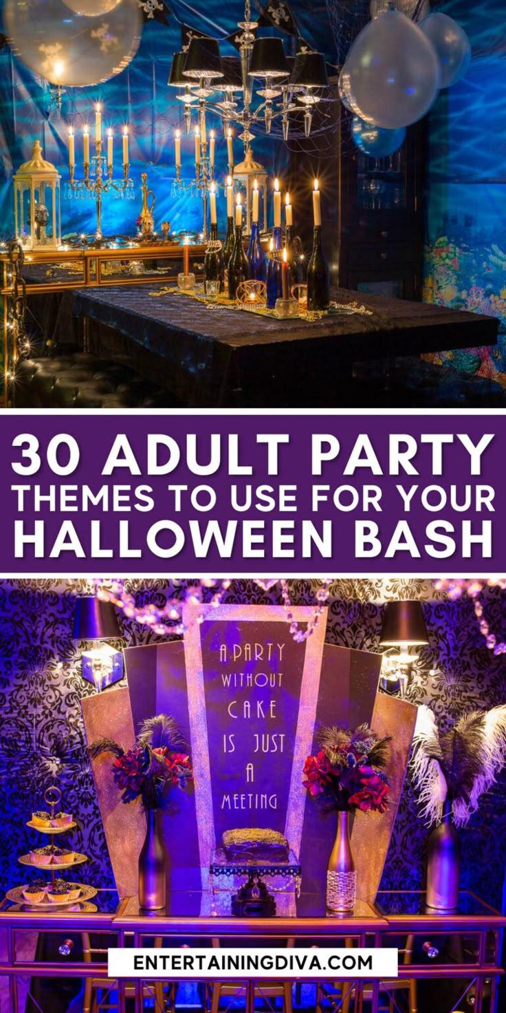 Inspiration for Halloween party themes and costumes