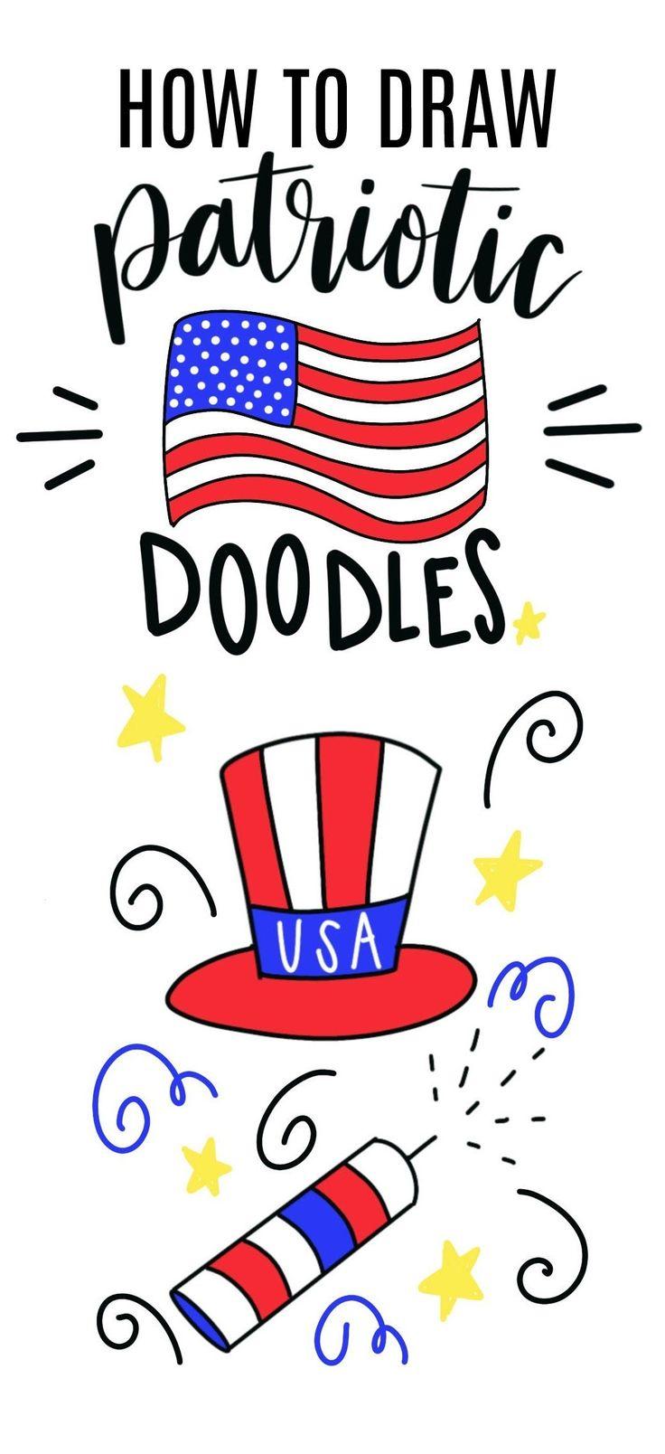 Hand-Drawn Patriotic Shirt